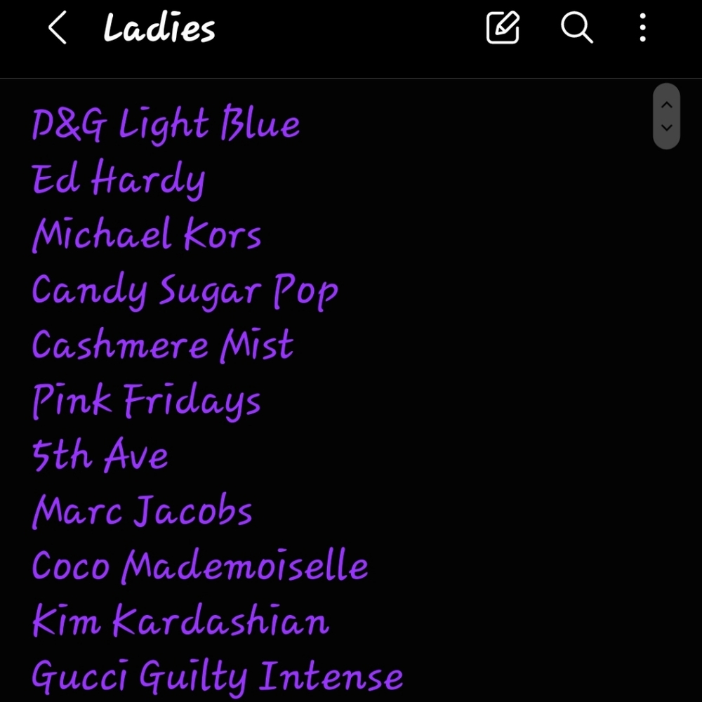 Perfume body oils